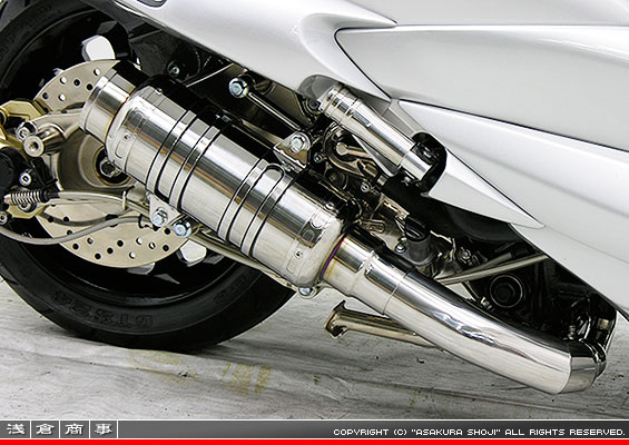 浅倉商事：4D9 マジェスティ250用 SHタイプマフラー BSタイプ