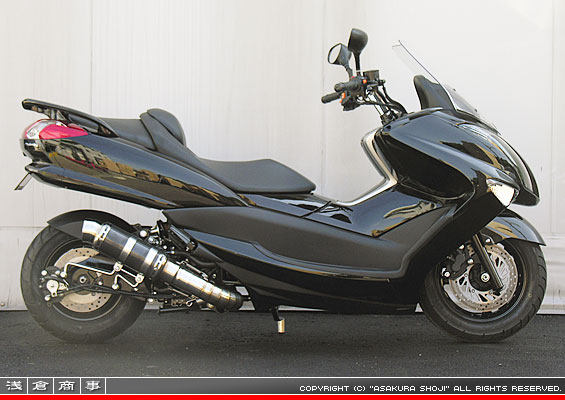 浅倉商事：4D9 マジェスティ250用 HEタイプマフラー レーシングタイプ