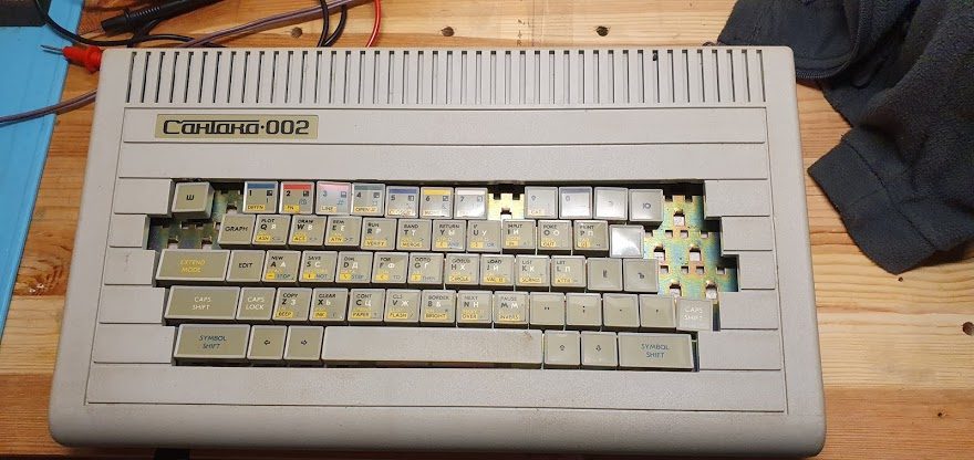 Repairing Santaka-002 ZX Spectrum clone – Ask Notes