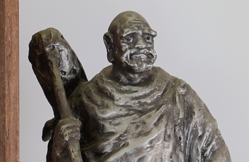 北村西望作 彫刻達磨大師 | 骨董品・美術品の買取 出張買取・鑑定対応