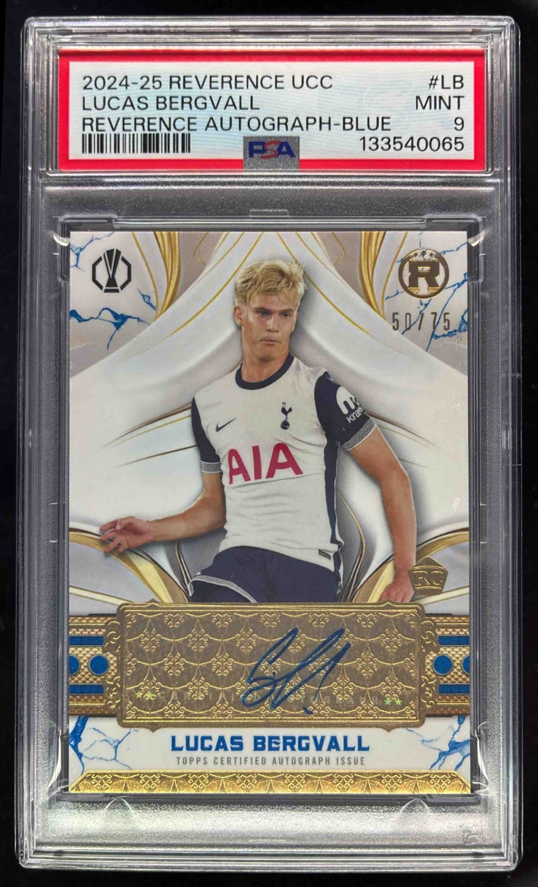 さかつ lucas bergvall /50 直筆サインカード さかつ lucas bergvall