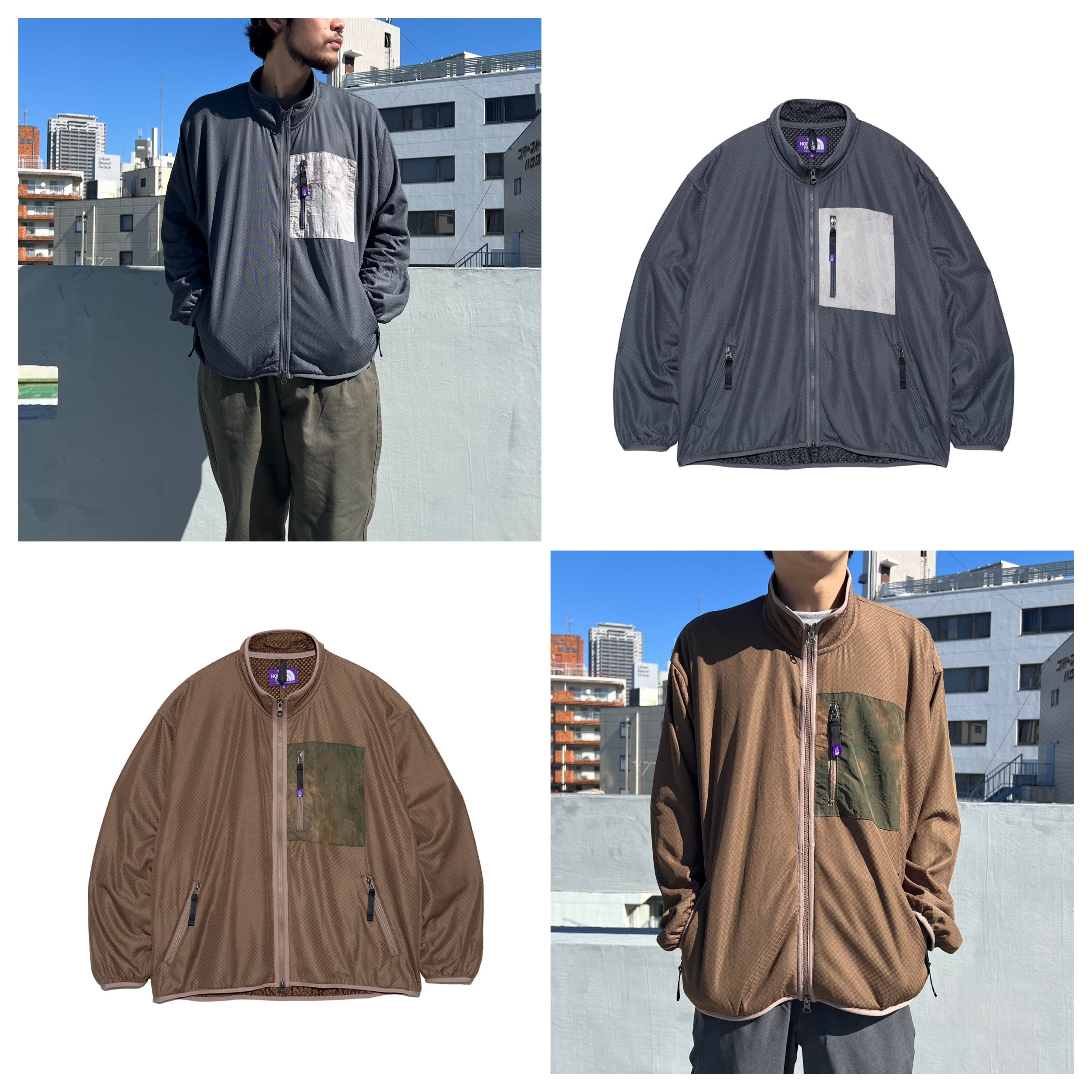 ザ ノースフェイス パープルレーベル / フィールドジップアップ