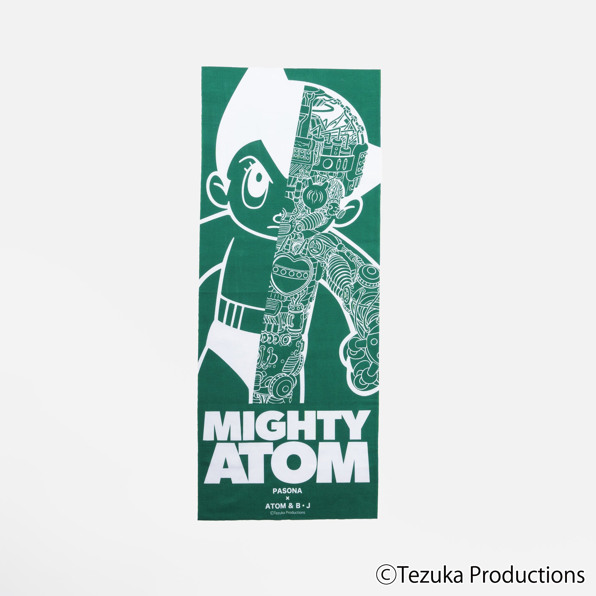 手ぬぐい FIGHTING MIGHTY ATOM PASONA×ATOM & B・J