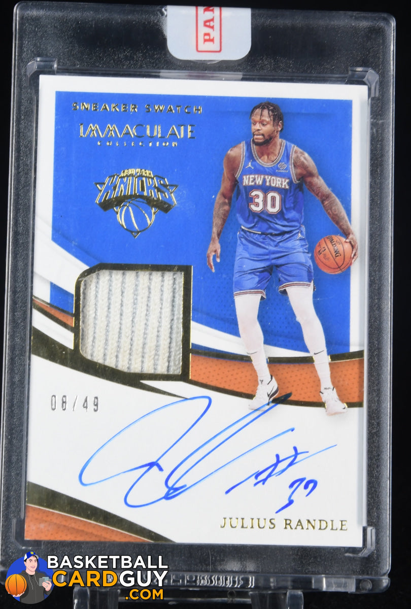 Julius Randle 2020-21 Immaculate Collection Sneaker Swatches