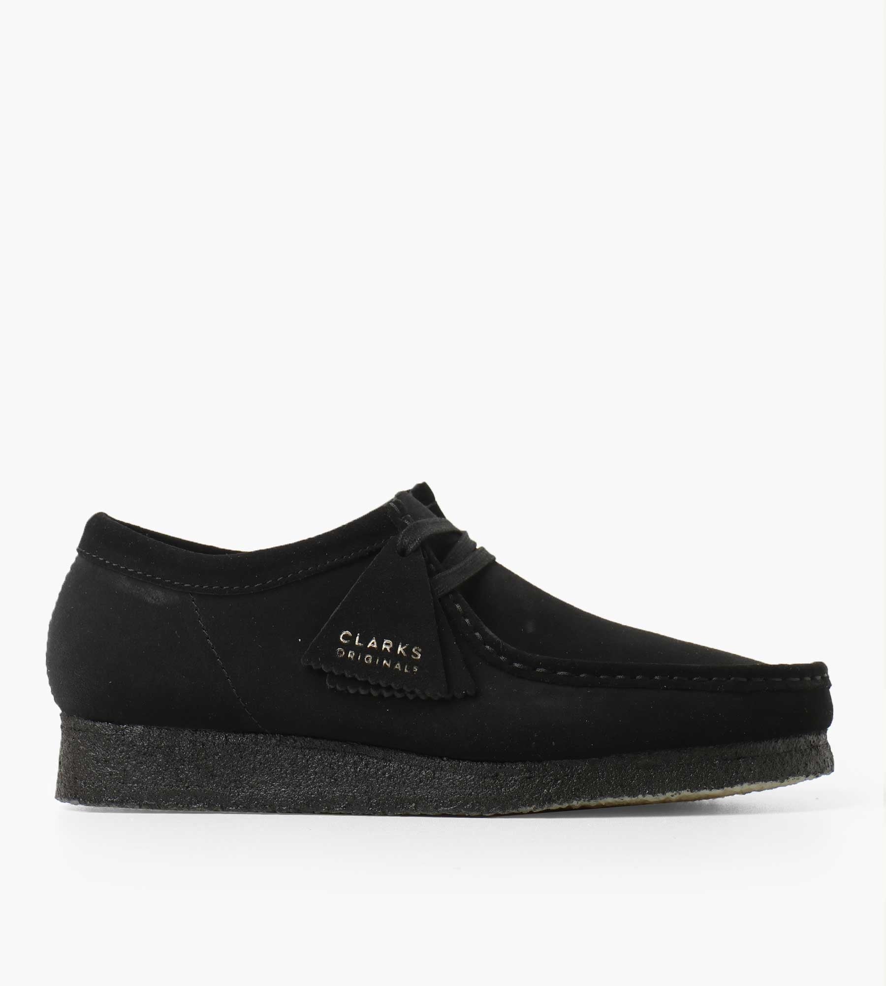 Clarks Originals Wallabee Black Suede | Baskèts