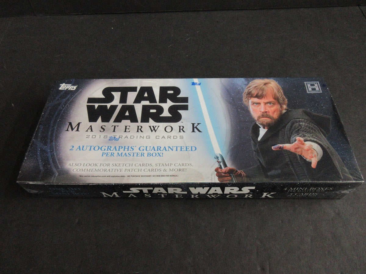 2018 Topps Star Wars Masterwork Box (Hobby) (4/5) – Baseball Card