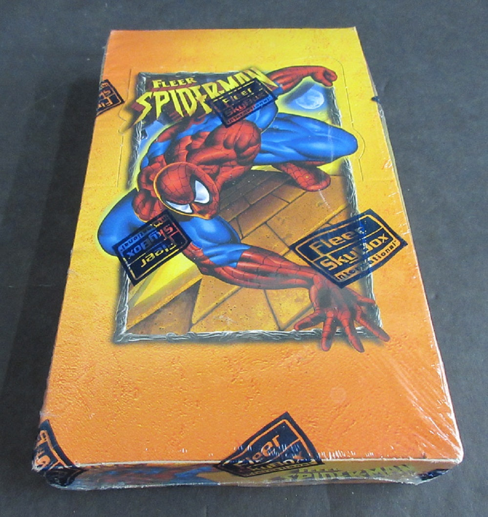 1997 Fleer Spiderman Box (Retail) (24/5) – Baseball Card Exchange