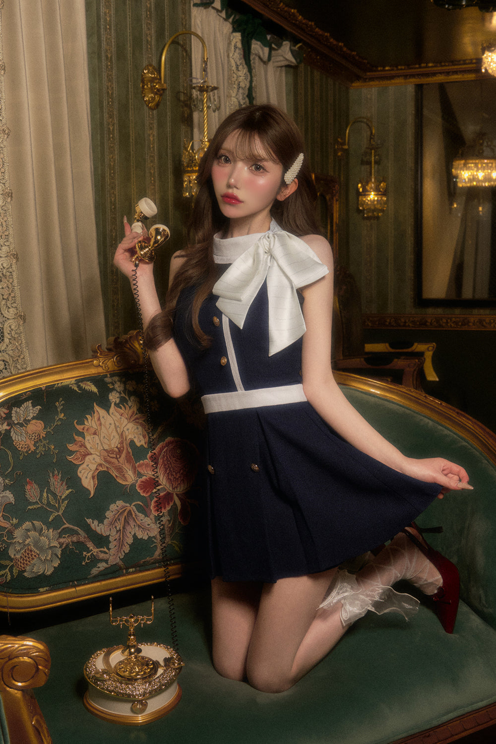 BELEAR MIMI（ベリアミミ）】【予約商品】アメスリツイードミニワンピース