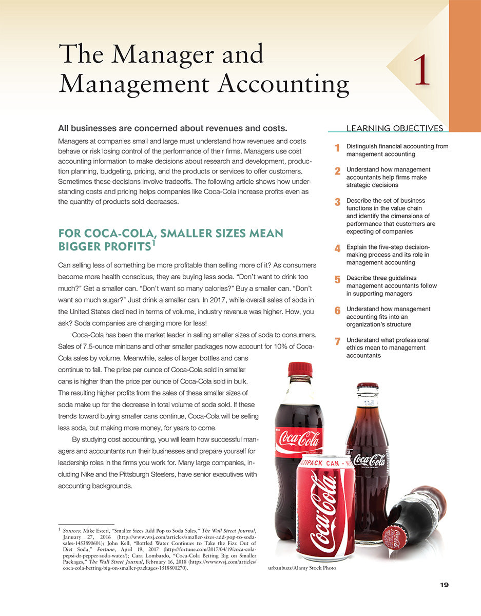 Horngren's Cost Accounting: A Managerial Emphasis, Global Edition
