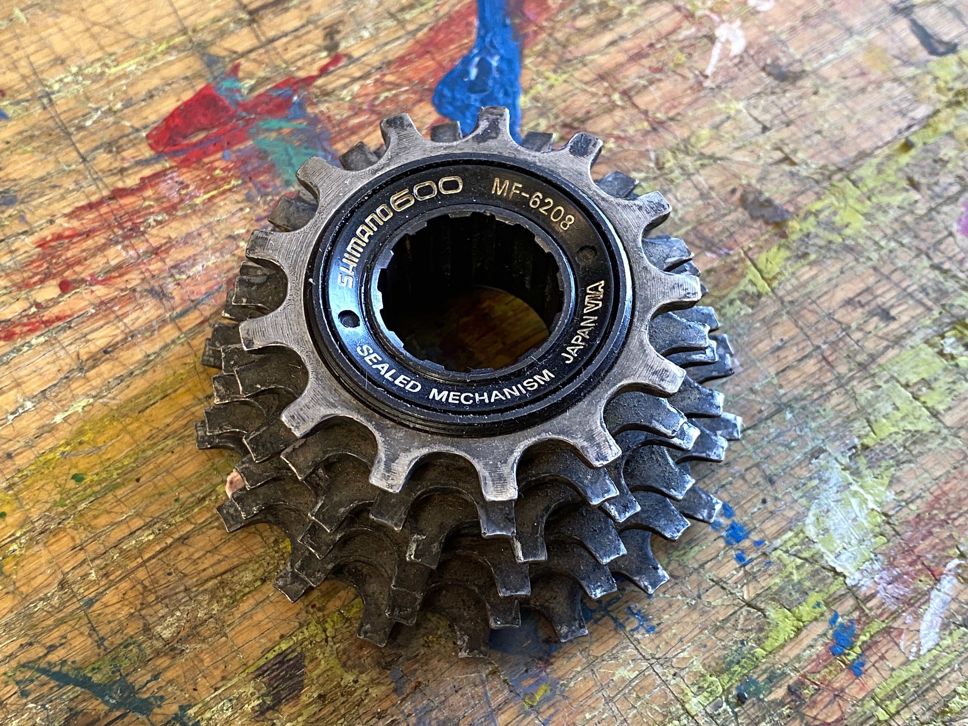 Shimano 600 MF-6208 6 Speed Freewheel 13-18