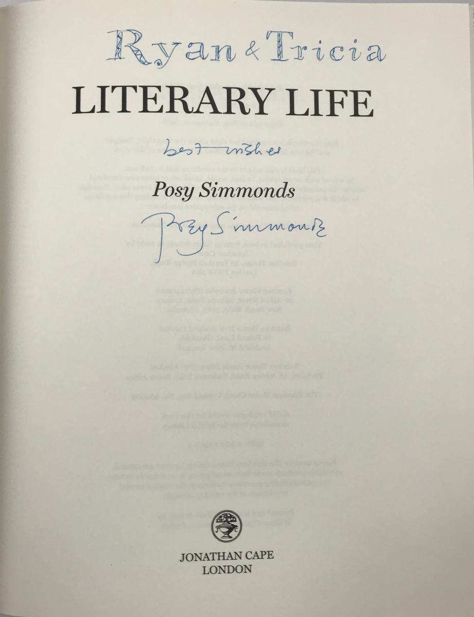 Literary Life by Posy Simmonds (Jonathan Cape, 2003) – Julian