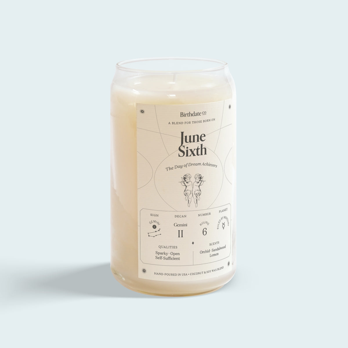 The June Sixth Birthday Candle – Birthdate Co.