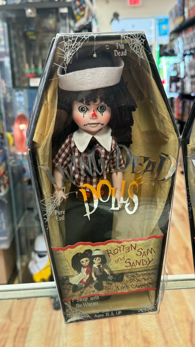 Rotten Sam & Sandy (Living Dead Dolls LDD, Vintage Mezco) OPEN BOX
