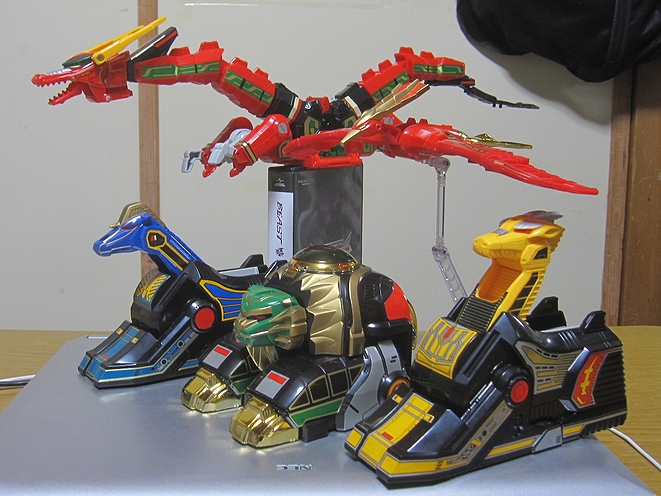 ⚠️当時物・入手困難品気伝獣龍星王乗用五星戦隊ダイレンジャー送料込み