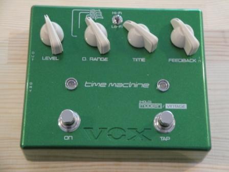 VOX TIME MACHINE(ディレイ)の紹介 | 飛鳥楽器店長のブログ