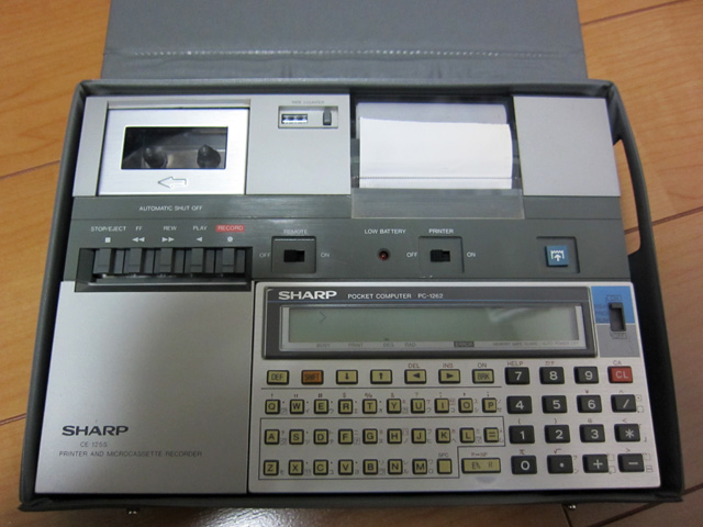 SHARP PC-1262 | Kyoro's Room Blog