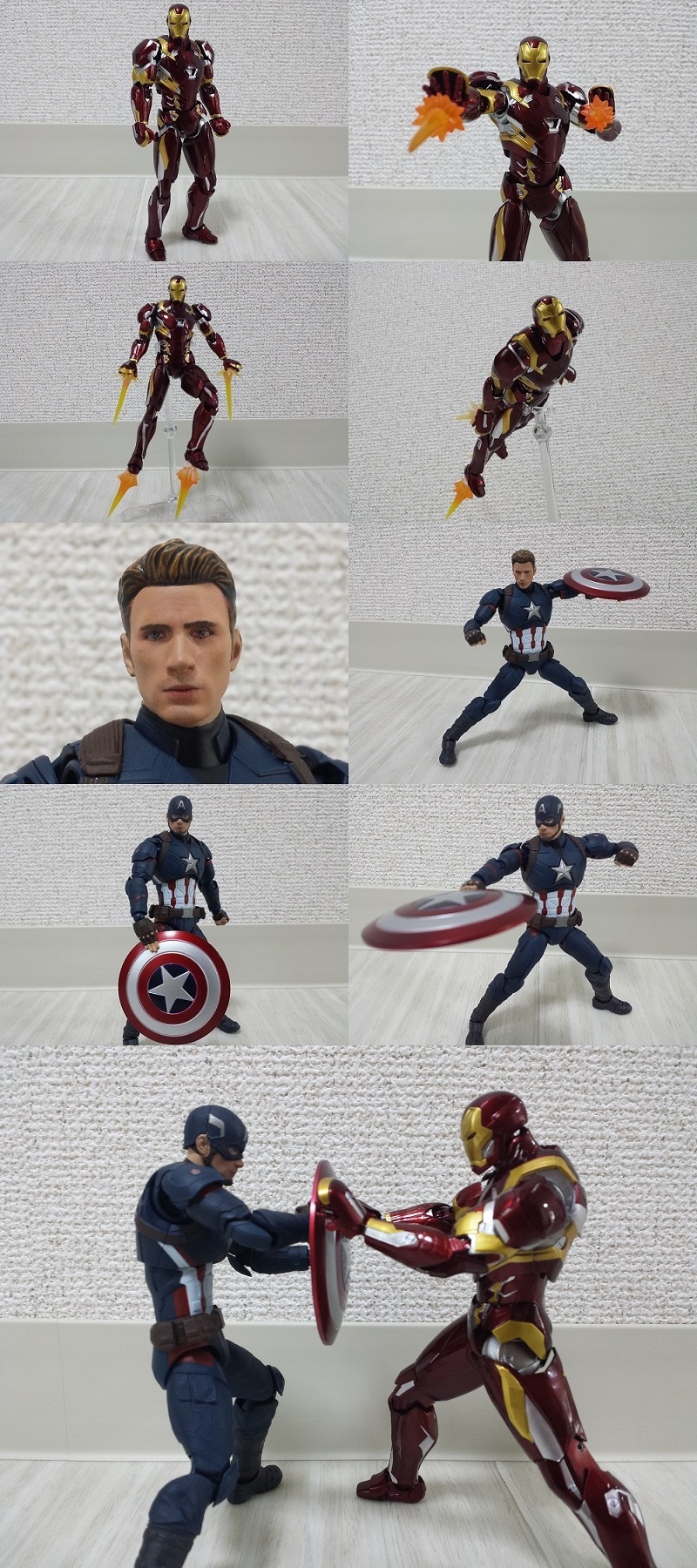 トイザらス限定 フィギュアーツ キャプテン・アメリカ（シビル・ウォー