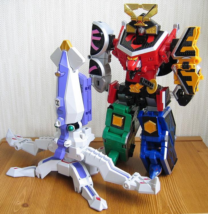 侍合体シリーズ 04烏賊折神 | ぬる～い玩具道