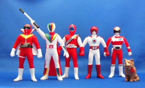 バンダイ 30戦隊レッドヒーロー大集合！ | ひろくんと遊ぼう