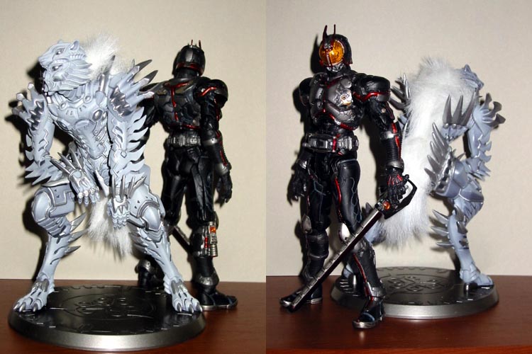 アートワークスモンスターズ 仮面ライダー555 ウルフオルフェノク