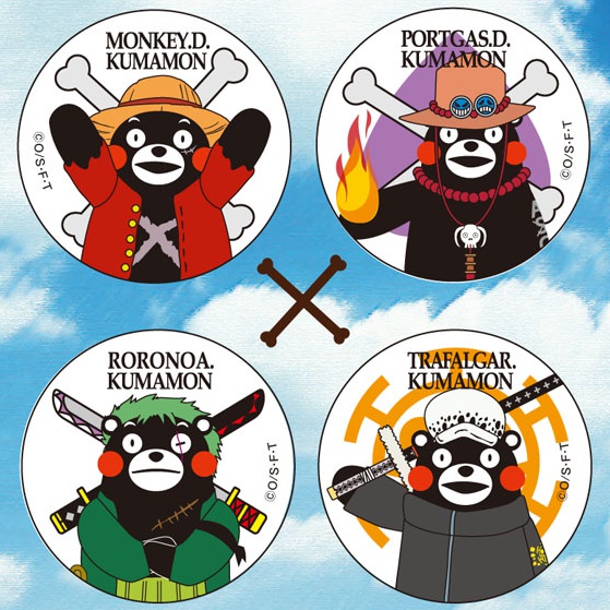 熊本】 ONE PIECE × くまモン コラボ限定商品発売 【麦わらストア
