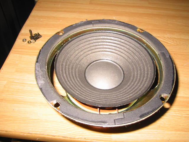 JBL コントロール5 スピーカーエッジの貼り替え