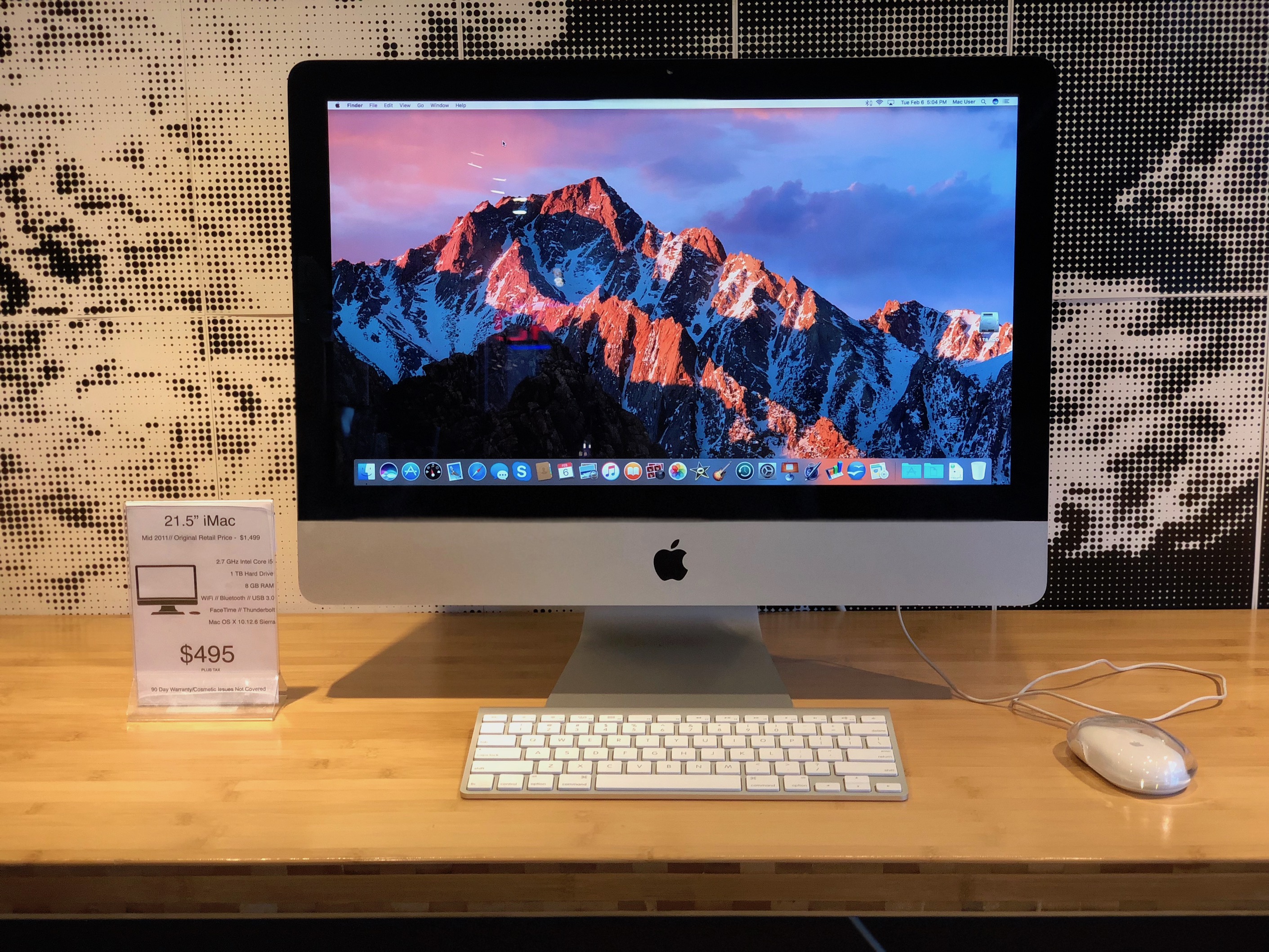 iMac 21.5-inch, Mid 2011 Sold - 21.5