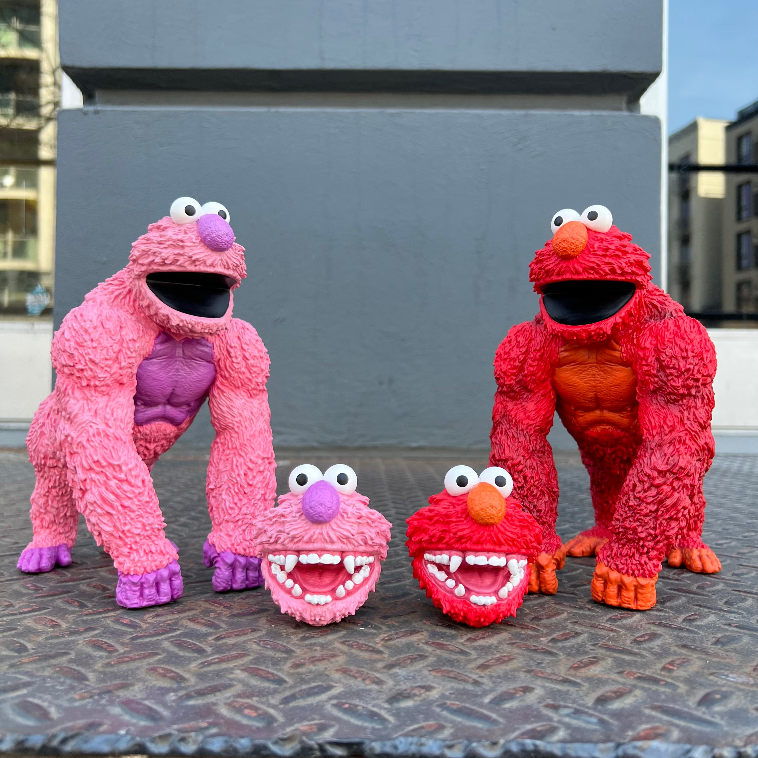 ELMO KONG Resin Figure - On Sale INFO! – Bottleneck Gallery