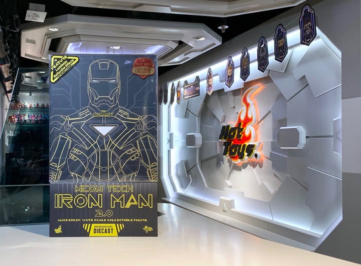 ホットトイズMMS523D29 アイアンマン・マーク6ネオンテックイエロー版