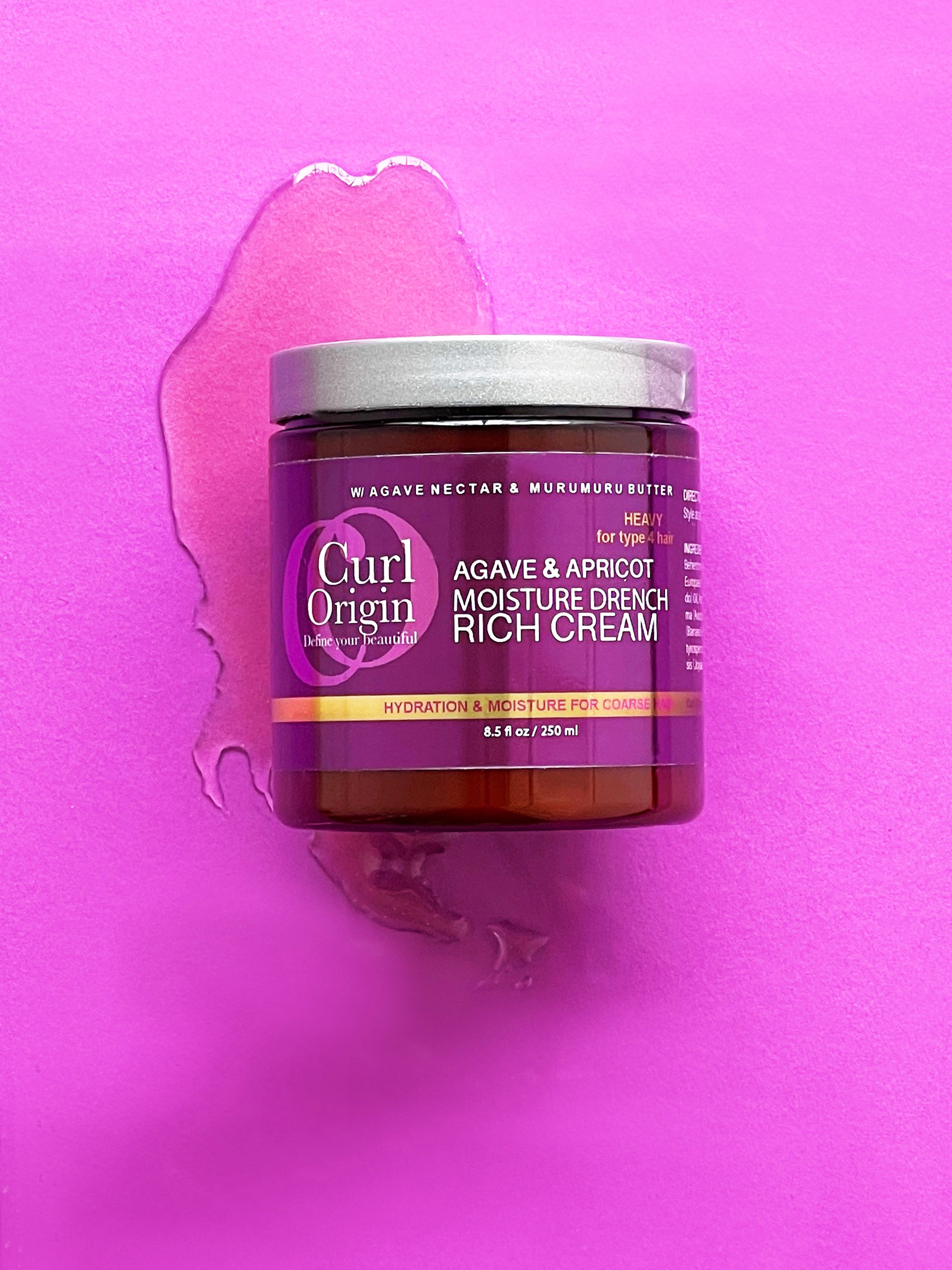 agave & apricot moisture drench rich cream – Curl Origin