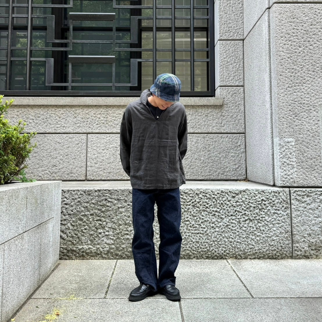 備えあれば憂い無し》FRENCH PULLOVER SHIRT - HEMP – ナイジェル