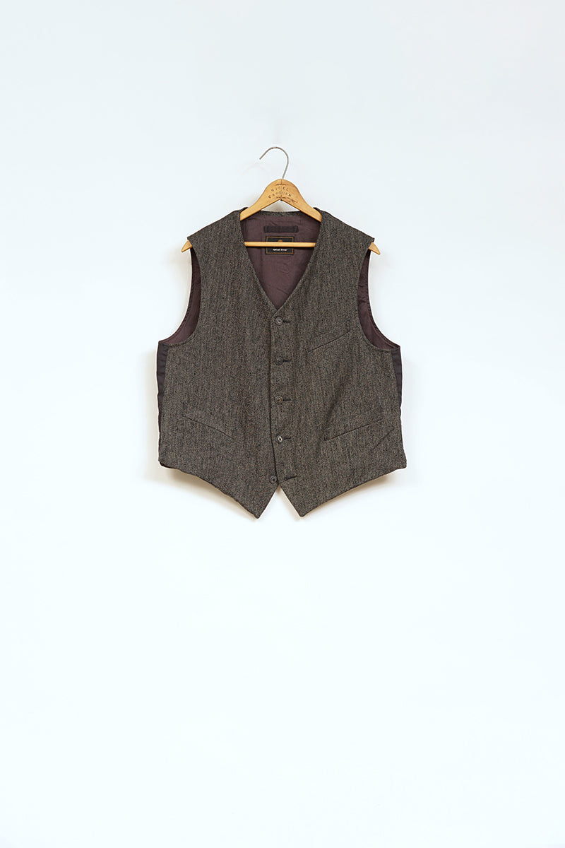 ナイジェル・ケーボン】MAN / エンジニアベスト - ソルト＆ペッパー