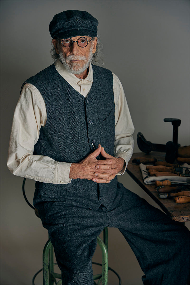 ナイジェル・ケーボン】MAN / コブラーベスト - ヘンプストライプ