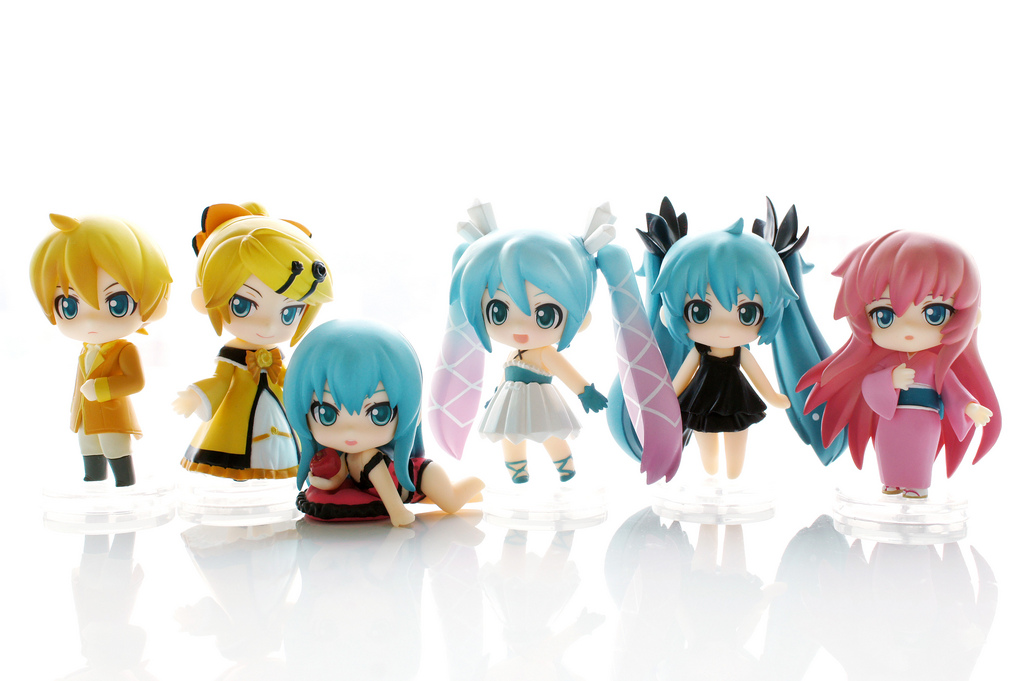 ねんどろいどぷち ミクいっぱい！ So many nendoroid petit Mikus