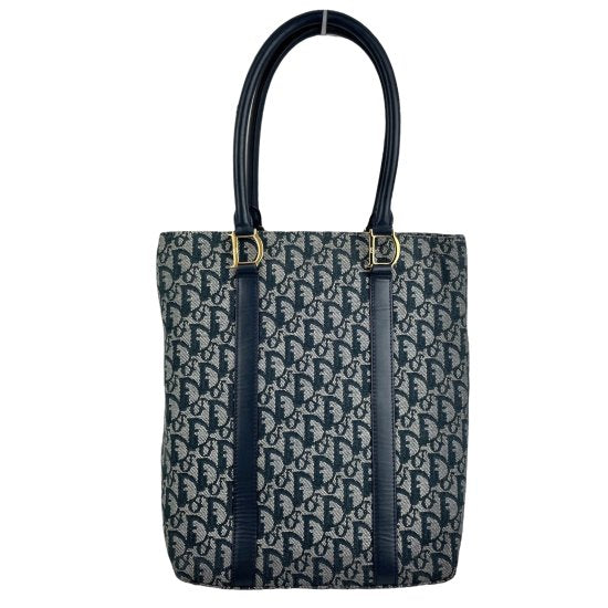 Dior ディオール トロッター キャンバス/レザー トートバッグ