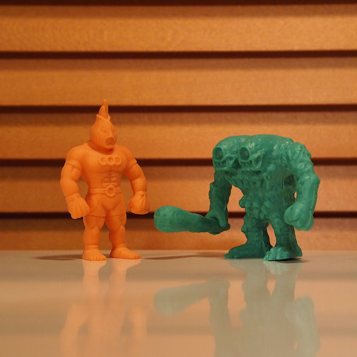 オニオンファイツ 宇宙レスラー消しゴム マスク・ド・オニオン 他