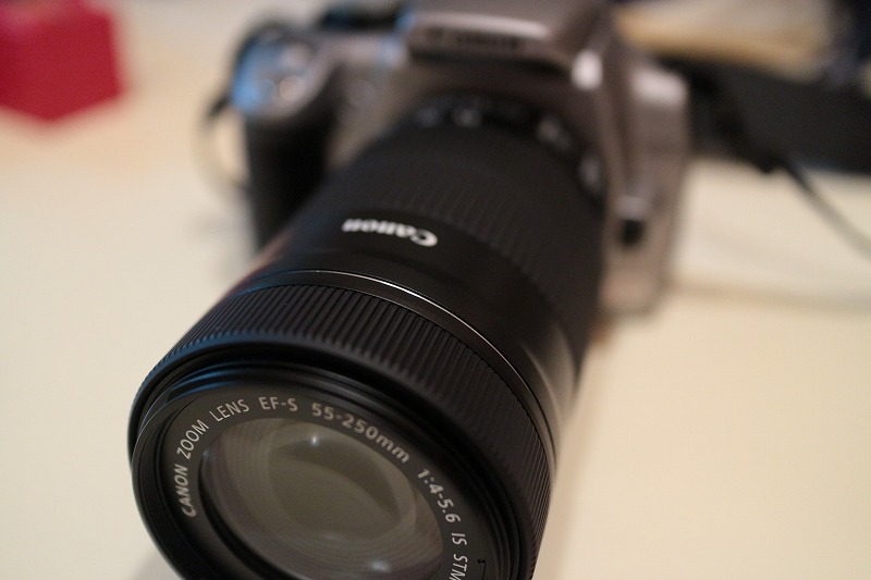 初めての望遠レンズ、EF-S55-250mm F4-5.6 IS STM を購入しました