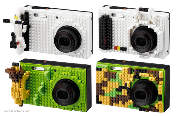 Lego styled Pentaxt Optio NB1000 released in Japan