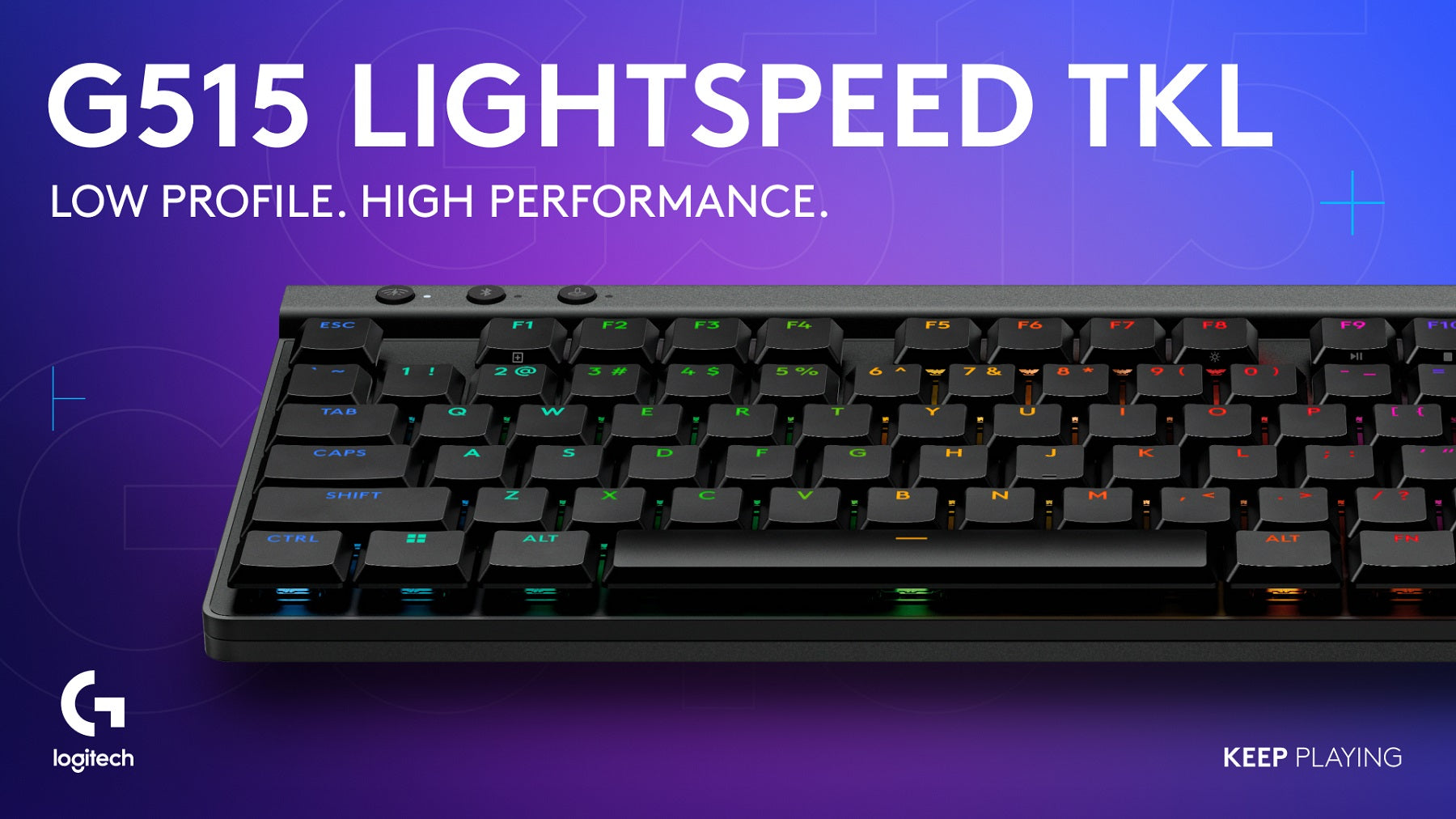 Logitech Launched G515 LIGHTSPEED TKL Ultra-Thin Mechanical