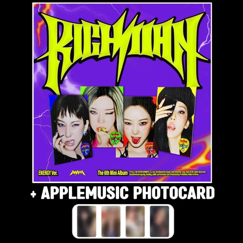 aespa 6th Mini Album - Rich Man (Energy Ver.) + APPLEMUSIC