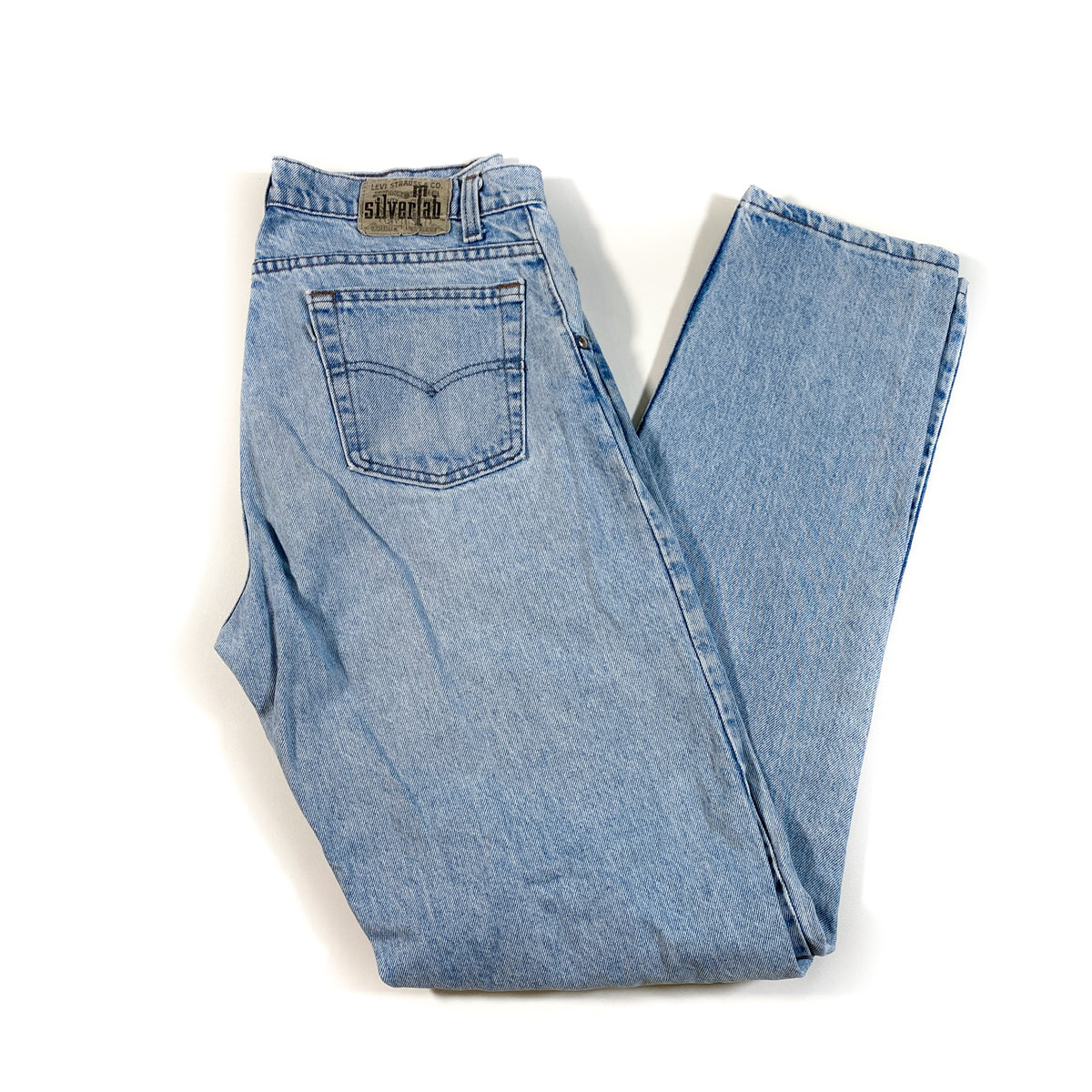 Vintage 90's Levis Silver Tab Loose Acid Wash Jeans – CobbleStore