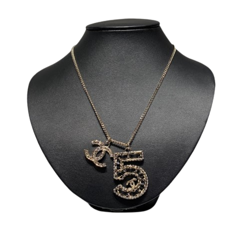 シャネル NO°5 ネックレス ゴールド– co&co