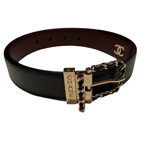 シャネル リバーシブル 75/30 ベルト 黒 – co&co