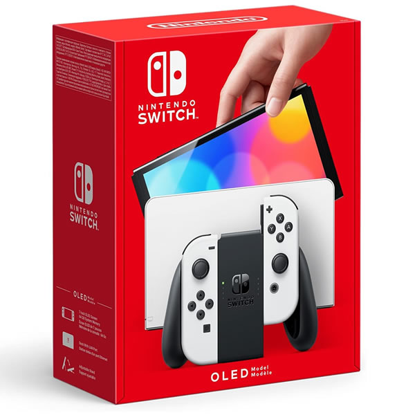 Switch OLED Console - White – Computer Mania