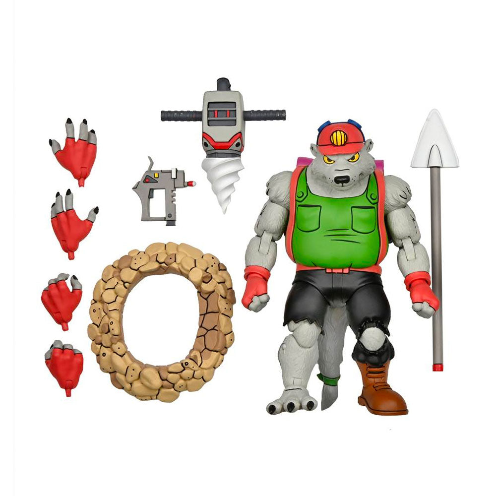 NECA Teenage Mutant Ninja Turtles Cartoon Dirtbag Groundchuck