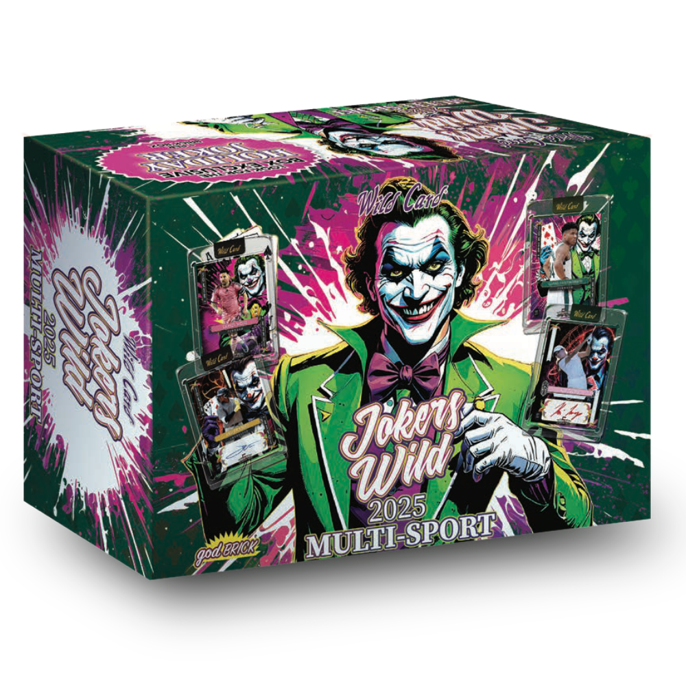 2025 Wild Card Joker's Wild Multi-Sport God Brick Box – Collectors Row