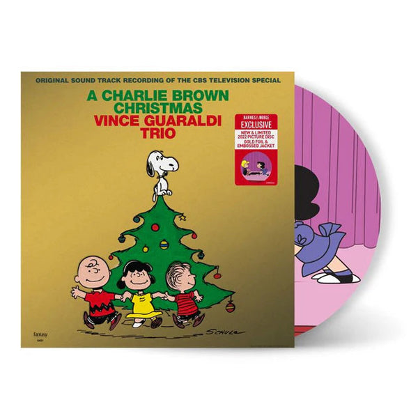 A Charlie Brown Christmas Vinyl LP (Picture Disc, Gold Foil) Guaraldi