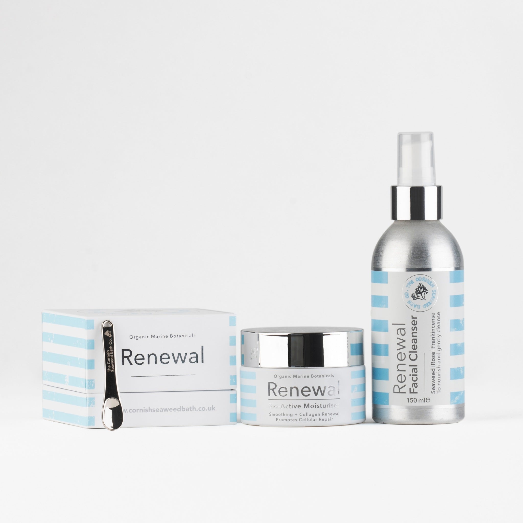The Collagen Facial Care Set – The Cornish Seaweed Bath Co.
