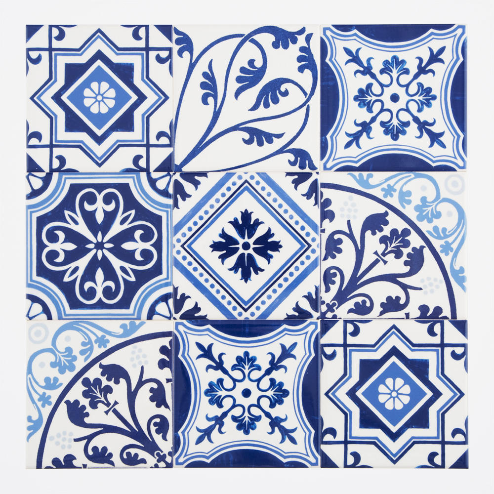 MIX-1001-BLU - オリジナルタイル - CRIOS（クリオス）｜プリント壁