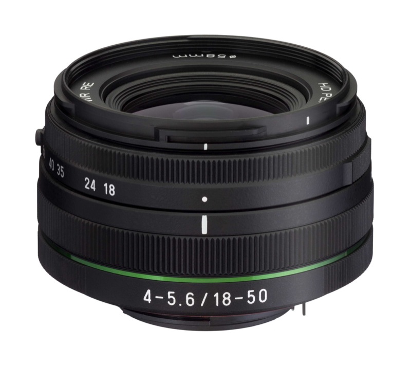 世界最薄の標準ズームレンズ「HD PENTAX-DA 18-50mm F4-5.6 DC WR RE